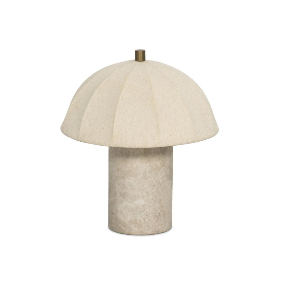 Table Lamps Clover Table Lamp - Taupe Marble