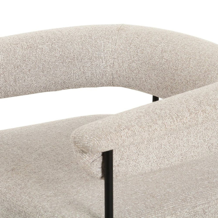 Carrie Desk Chair: Light Camel