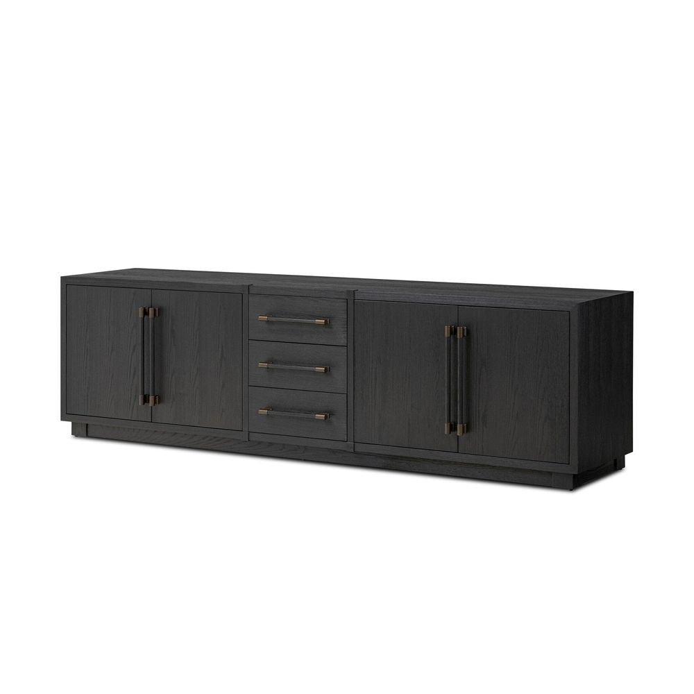 TV Stands & Media Consoles Adolfo Media Console - Modern Black Ash