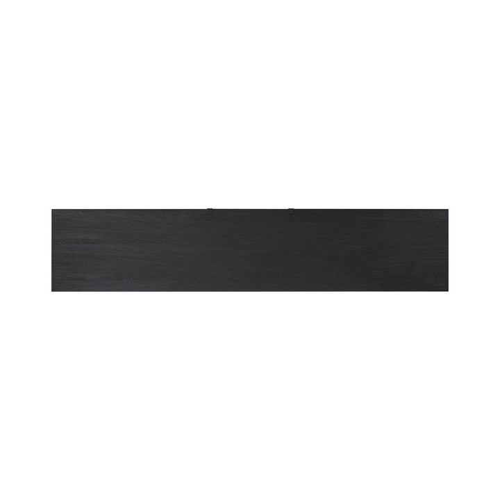 Adolfo Media Console - Modern Black Ash