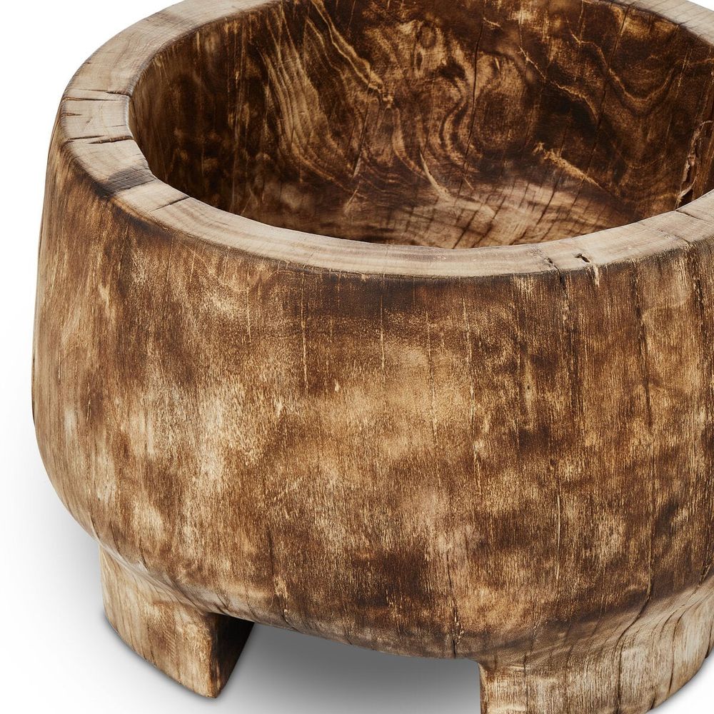 Decor Tazia Bowl: Burnt Reclaimed