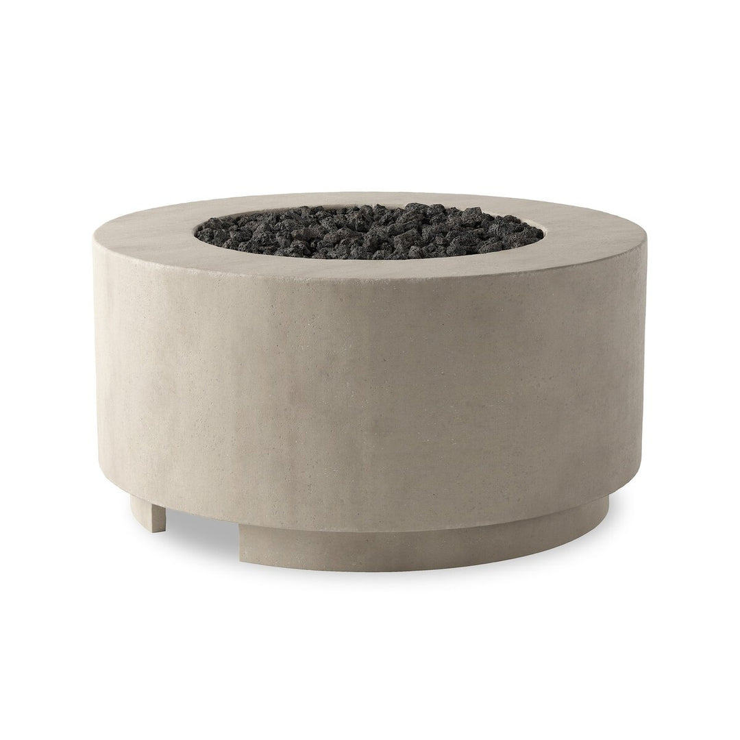 Sebastian Outdoor Fire Table - Natural Concrete - Propane