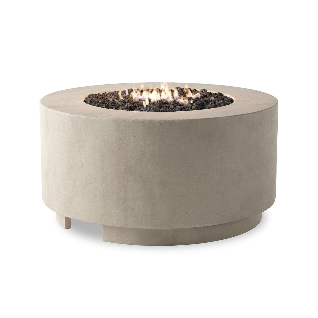 Sebastian Outdoor Fire Table - Natural Concrete - Propane