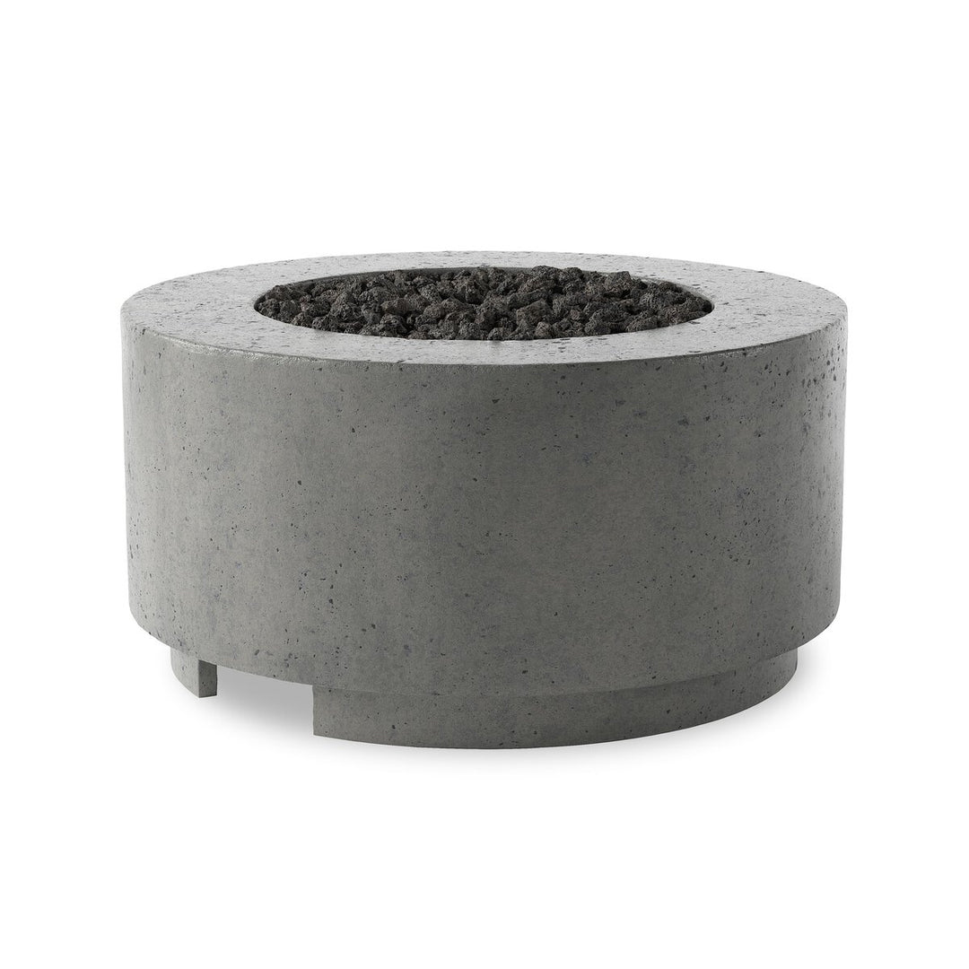 Sebastian Outdoor Fire Table - Pewter Concrete - Natural Gas