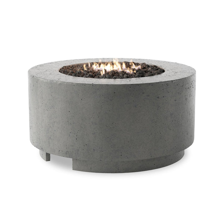 Sebastian Outdoor Fire Table - Pewter Concrete - Natural Gas