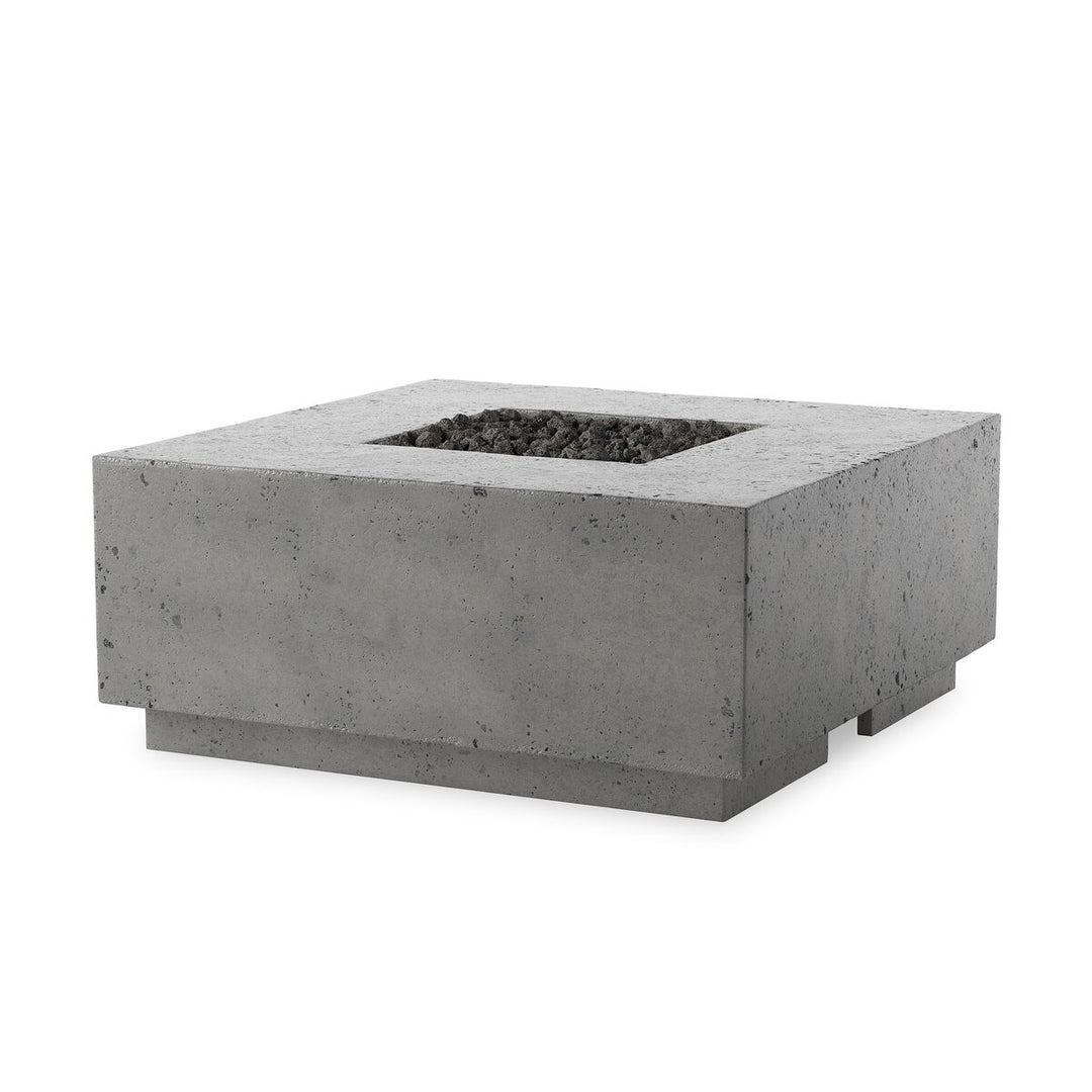 Sullivan Outdoor Fire Table - Pewter Concrete - Propane