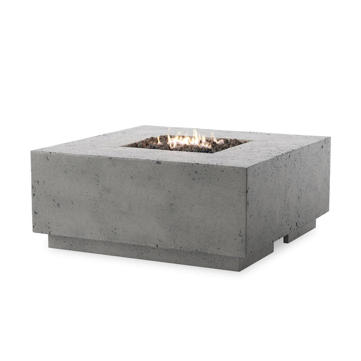 Sullivan Outdoor Fire Table - Pewter Concrete - Natural Gas