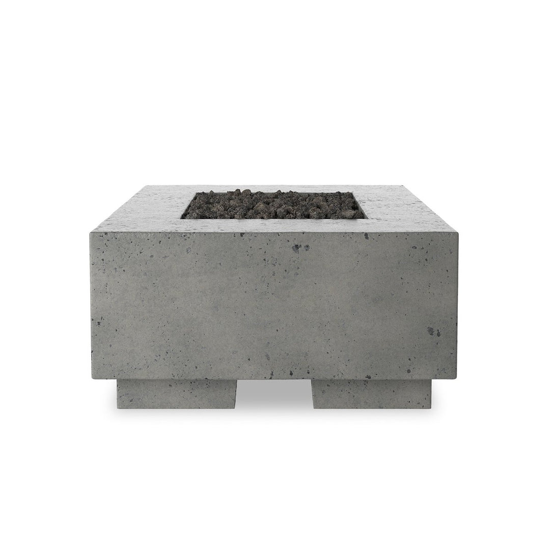 Benton Outdoor Fire Table - Pewter Concrete - Propane