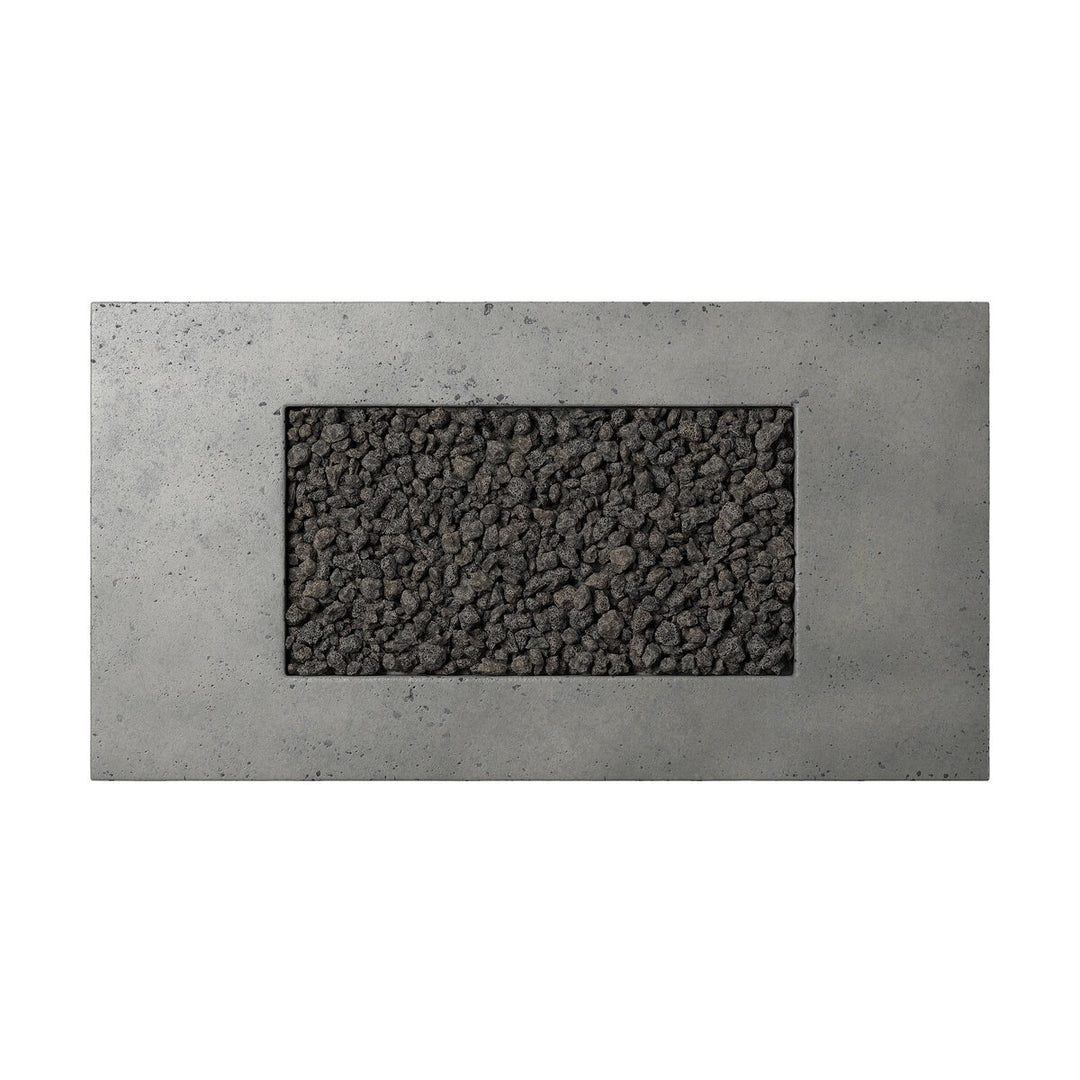 Benton Outdoor Fire Table - Pewter Concrete - Natural Gas