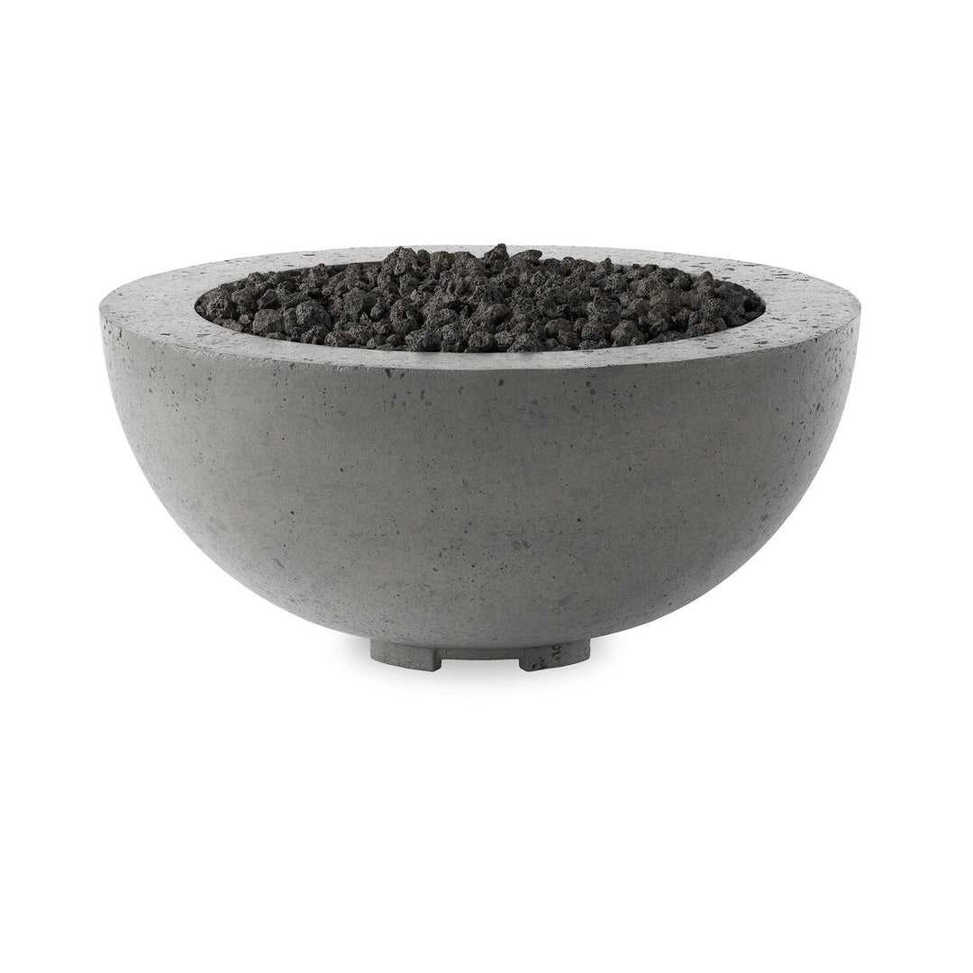 Carson Outdoor Fire Table - Pewter Concrete - Propane