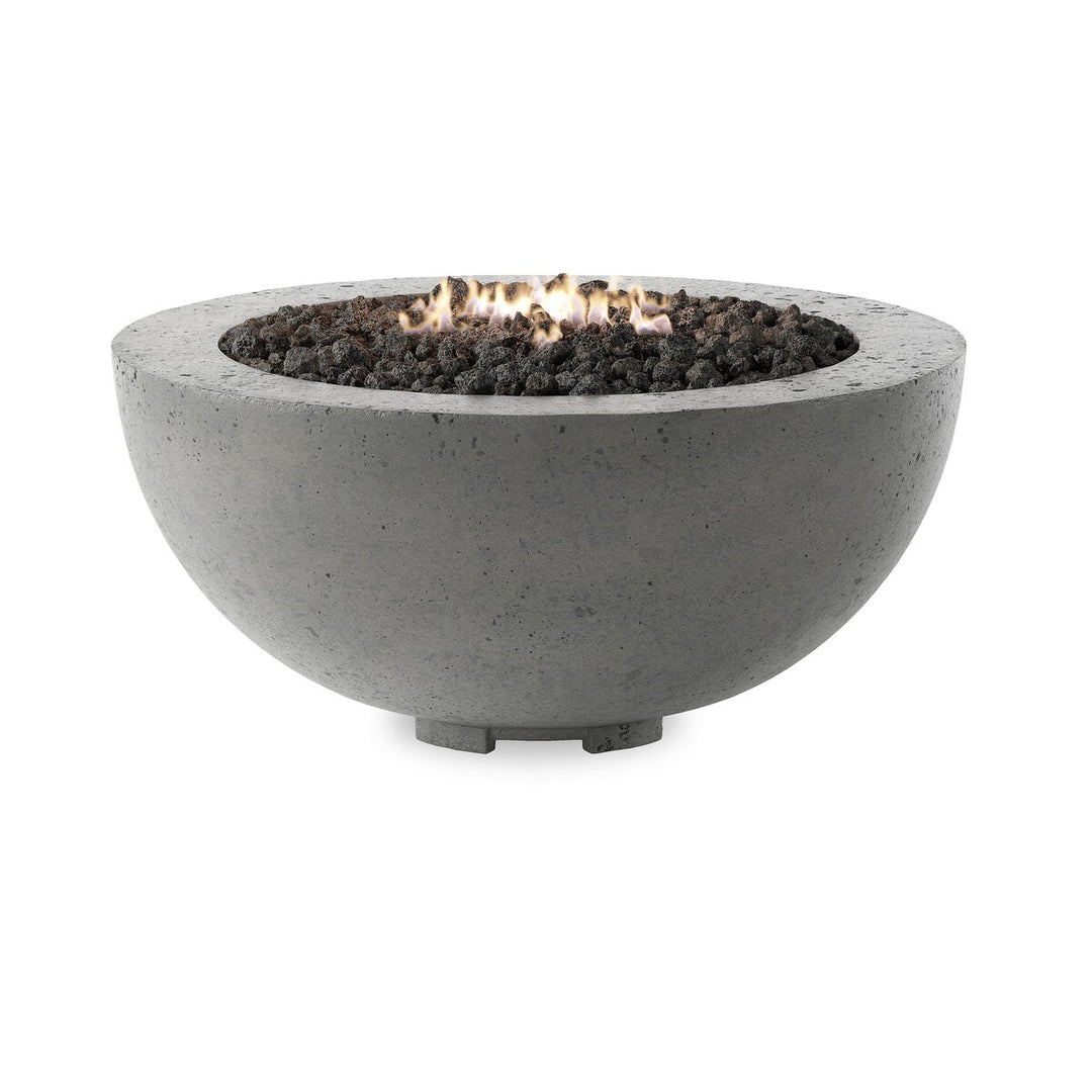 Carson Outdoor Fire Table - Pewter Concrete - Propane