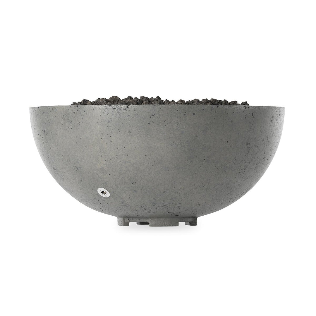 Carson Outdoor Fire Table - Pewter Concrete - Propane