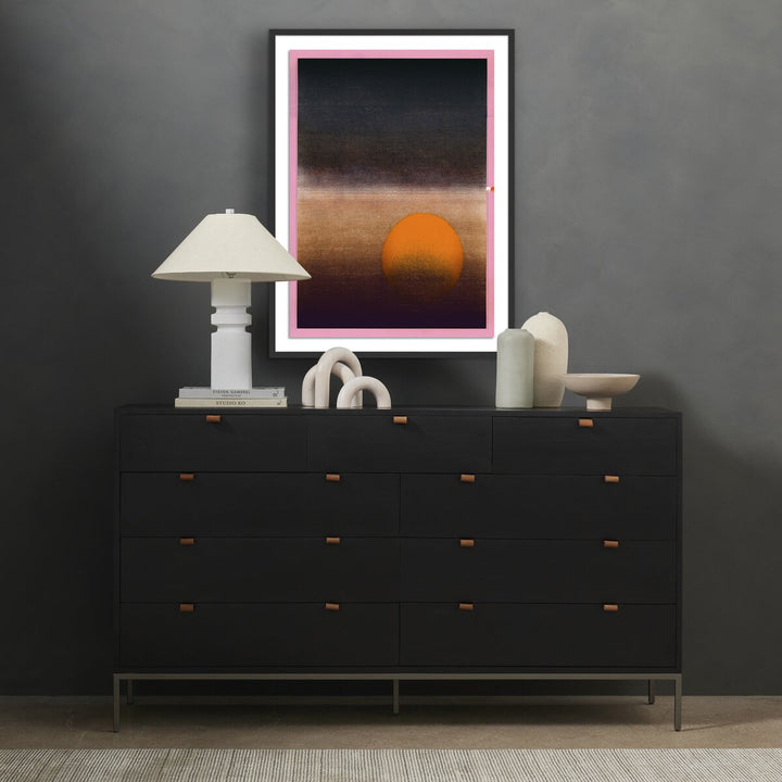 Rothko At Sunset By David Grey - 30"X40" - Black Maple