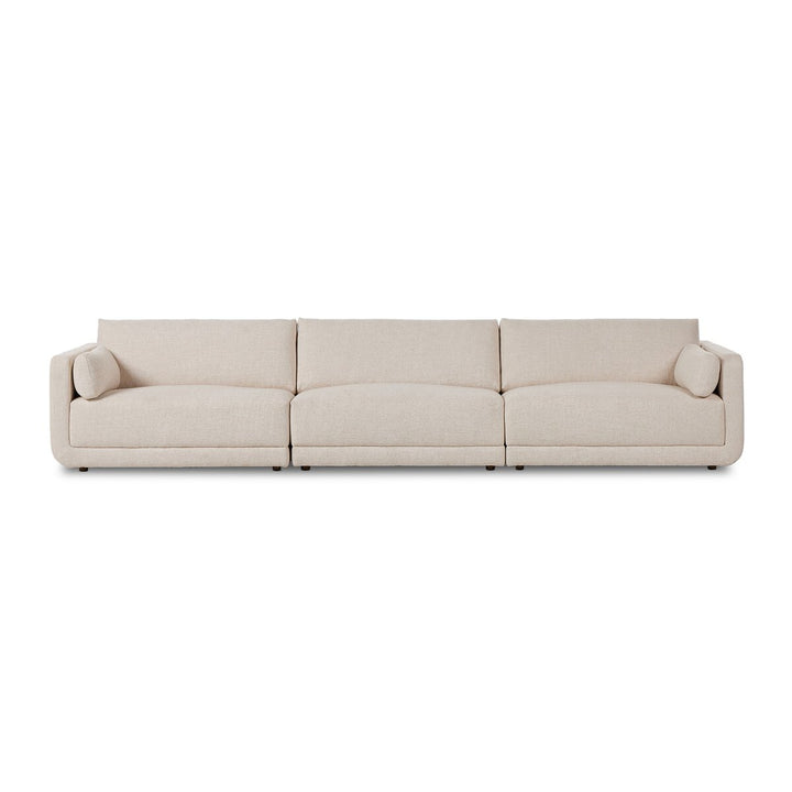 Landon 3-Piece Sectional - Palma Cream - 3 Piece