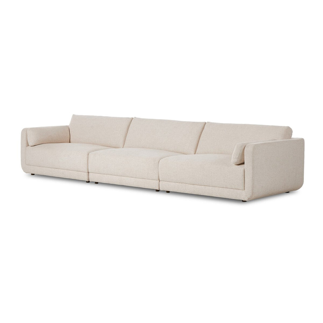 Landon 3-Piece Sectional - Palma Cream - 3 Piece