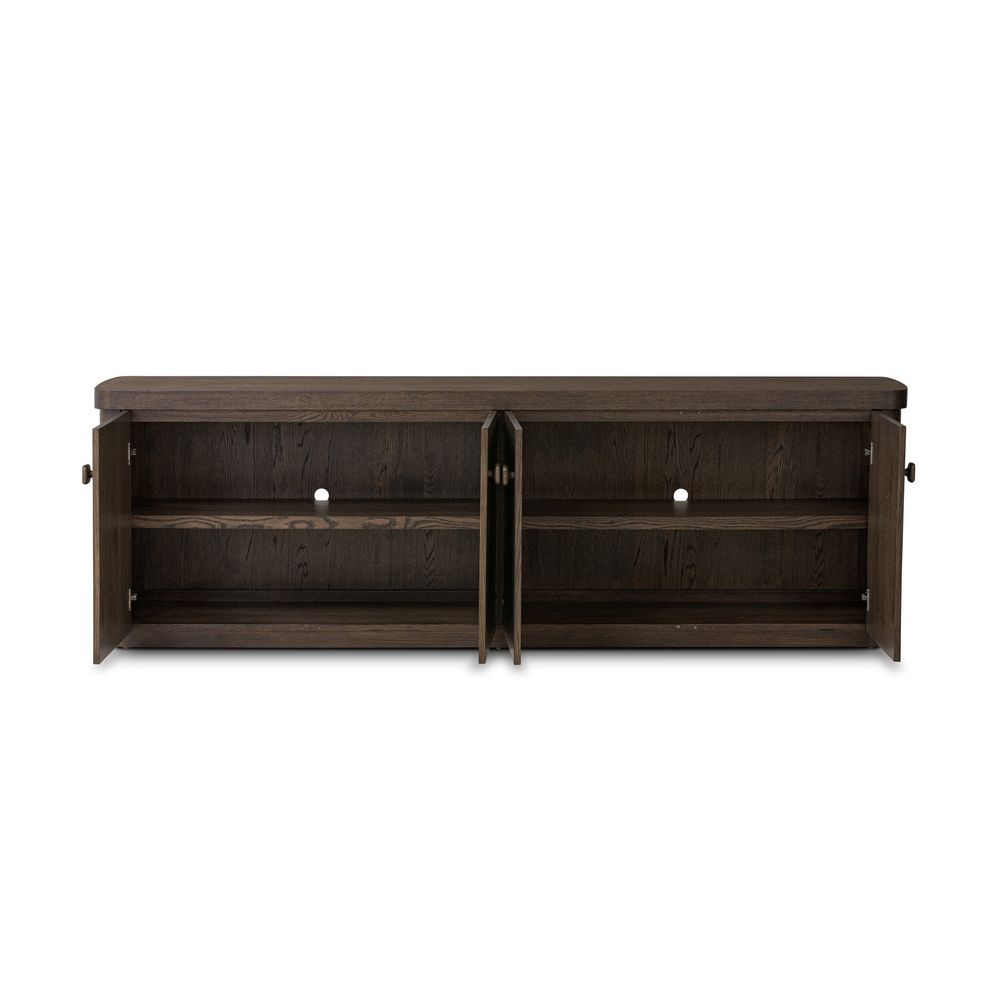 Valen Sideboard - Rustic Brown Oak Veneer