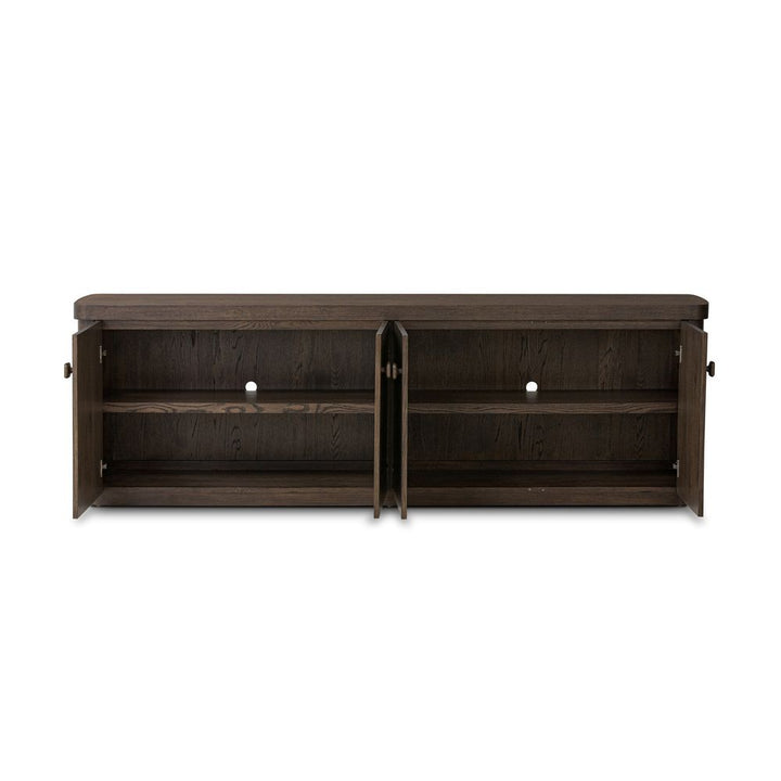 Valen Sideboard - Rustic Brown Oak Veneer
