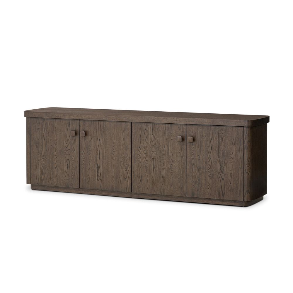 Sideboards & Credenzas Valen Sideboard - Rustic Brown Oak Veneer