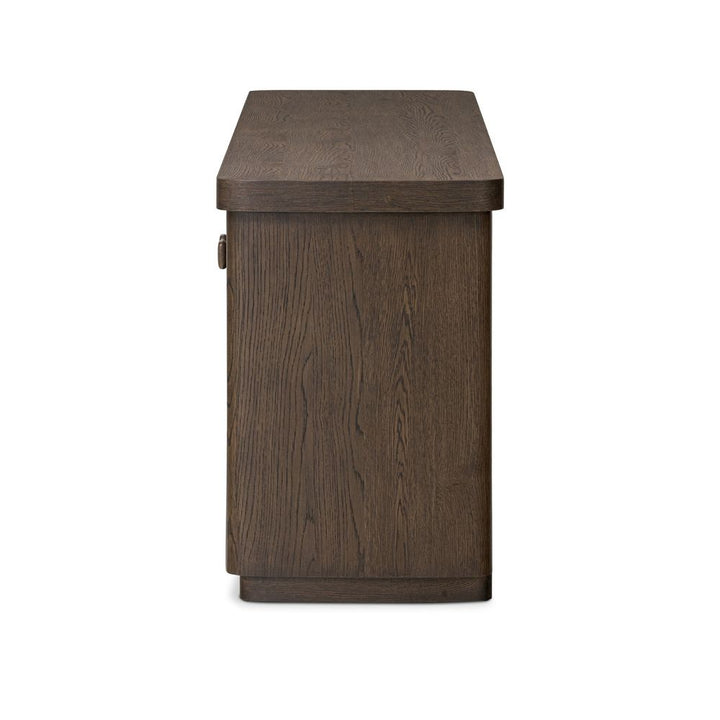 Sideboards & Credenzas Valen Sideboard - Rustic Brown Oak Veneer