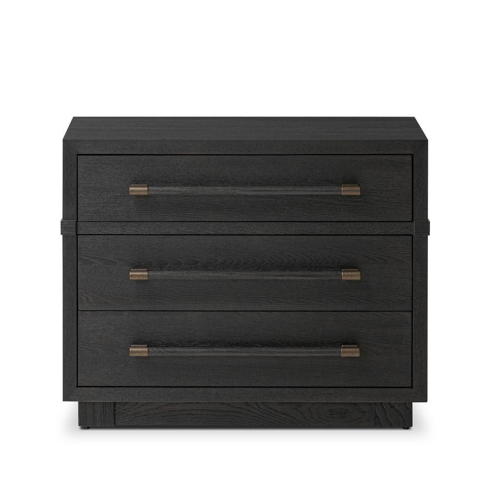 Nightstands Adolfo Nightstand - Modern Black Ash