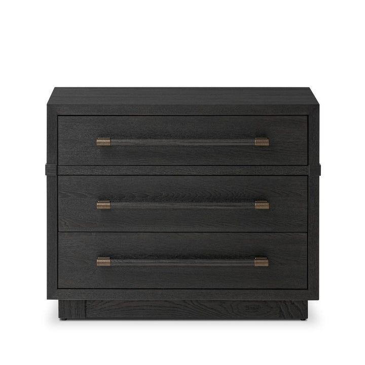Nightstands Adolfo Nightstand - Modern Black Ash
