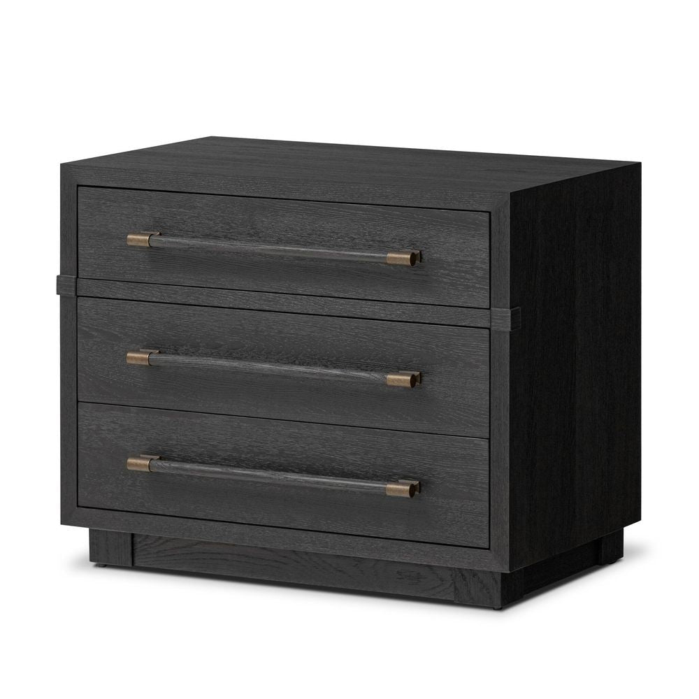 Nightstands Adolfo Nightstand - Modern Black Ash