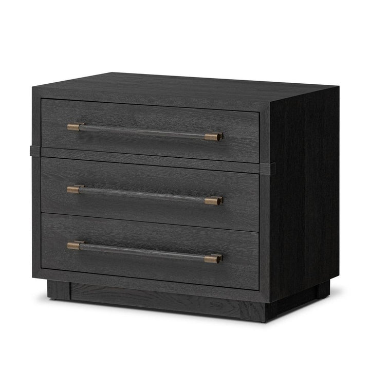 Nightstands Adolfo Nightstand - Modern Black Ash