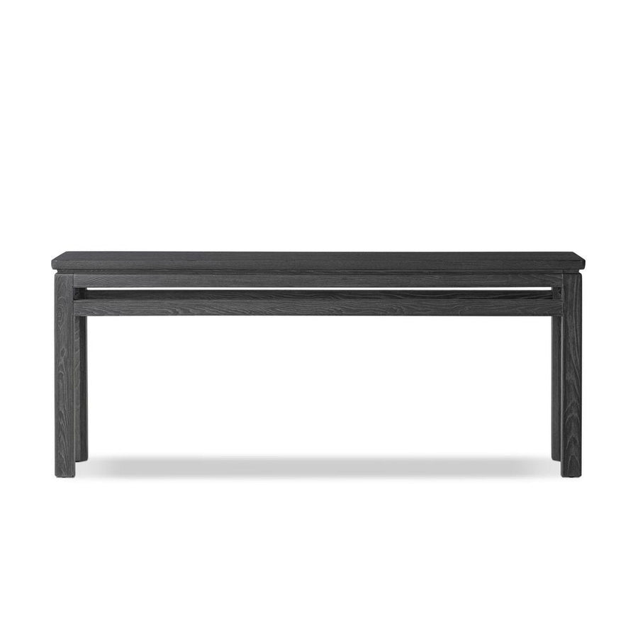 Console Tables Oman Console Table: Rustic Black - Rustic Black Veneer