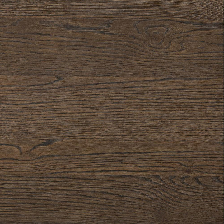 Valen Console Table: Rustic Brown Oak Veneer