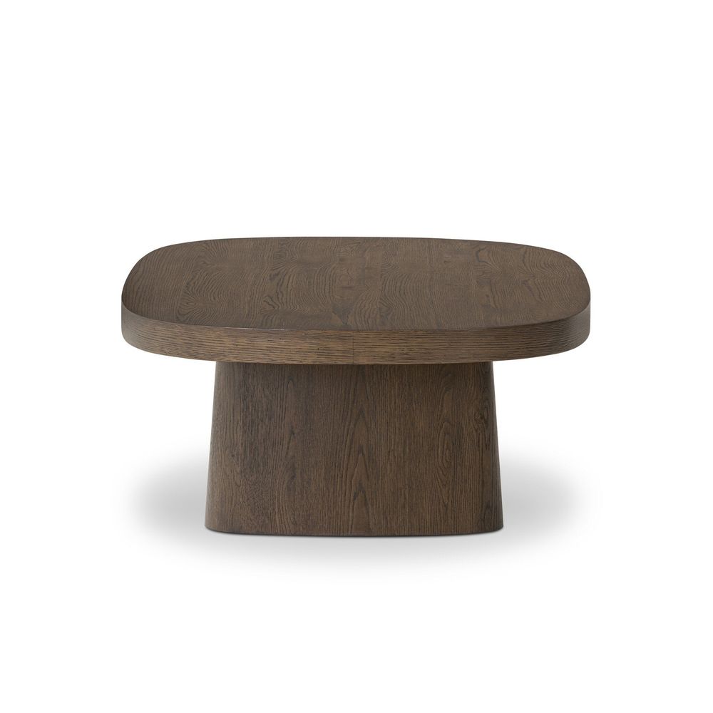 Coffee Tables Valen Coffee Table - Rustic Brown Oak Veneer