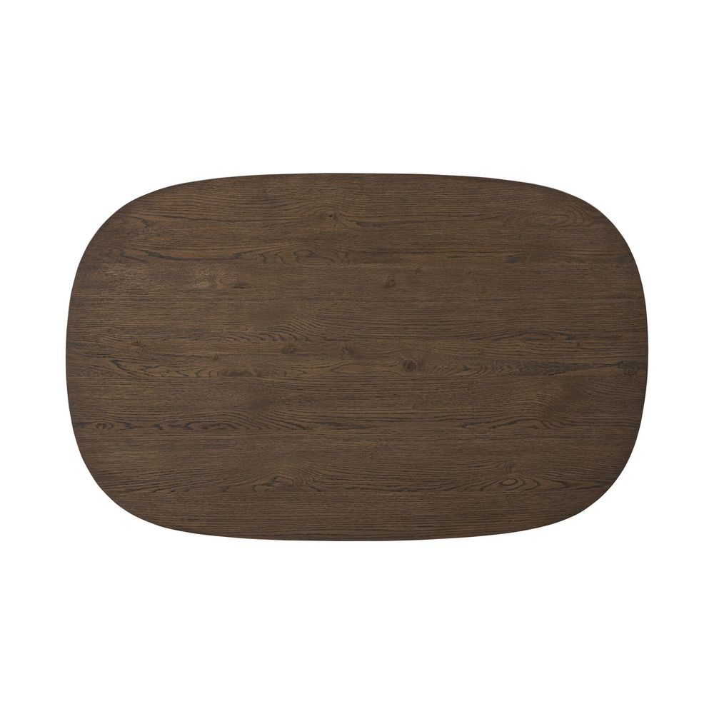 Valen Coffee Table - Rustic Brown Oak Veneer
