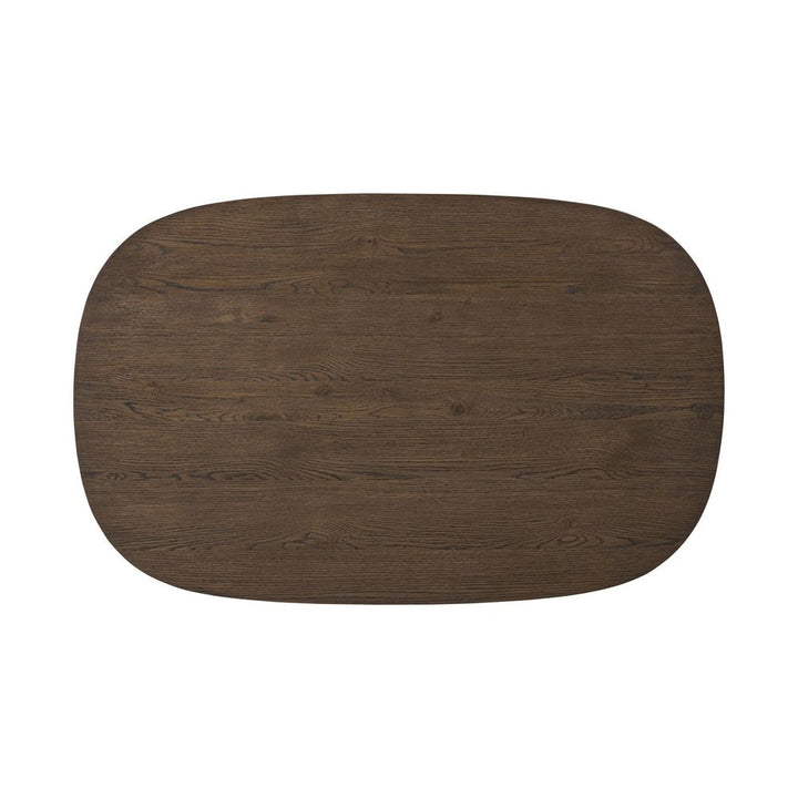 Valen Coffee Table - Rustic Brown Oak Veneer