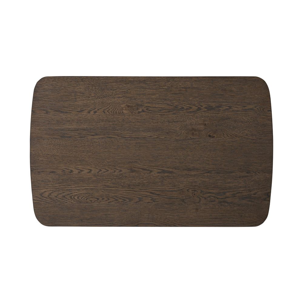 Valen Nightstand - Rustic Brown Oak Veneer