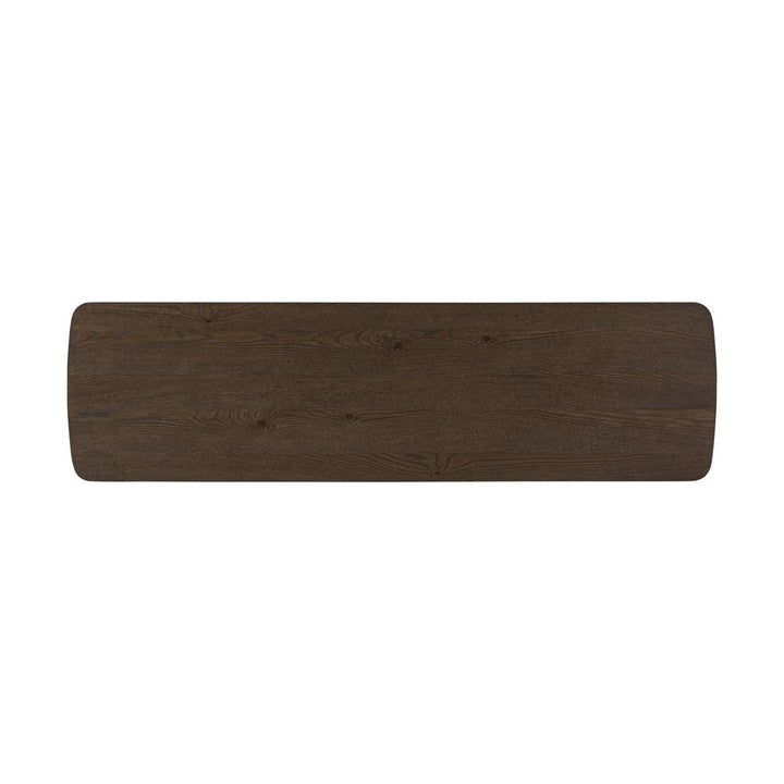 Valen 6 Drawer Dresser - Rustic Brown Oak Veneer