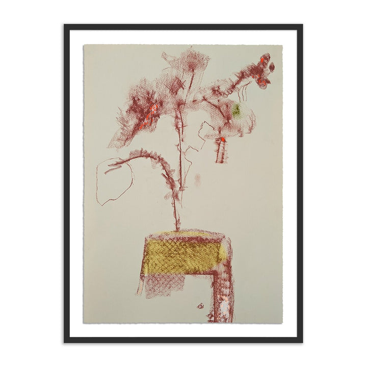 Rubbings 3 By Fox Studios - 24"X32" - Black Maple