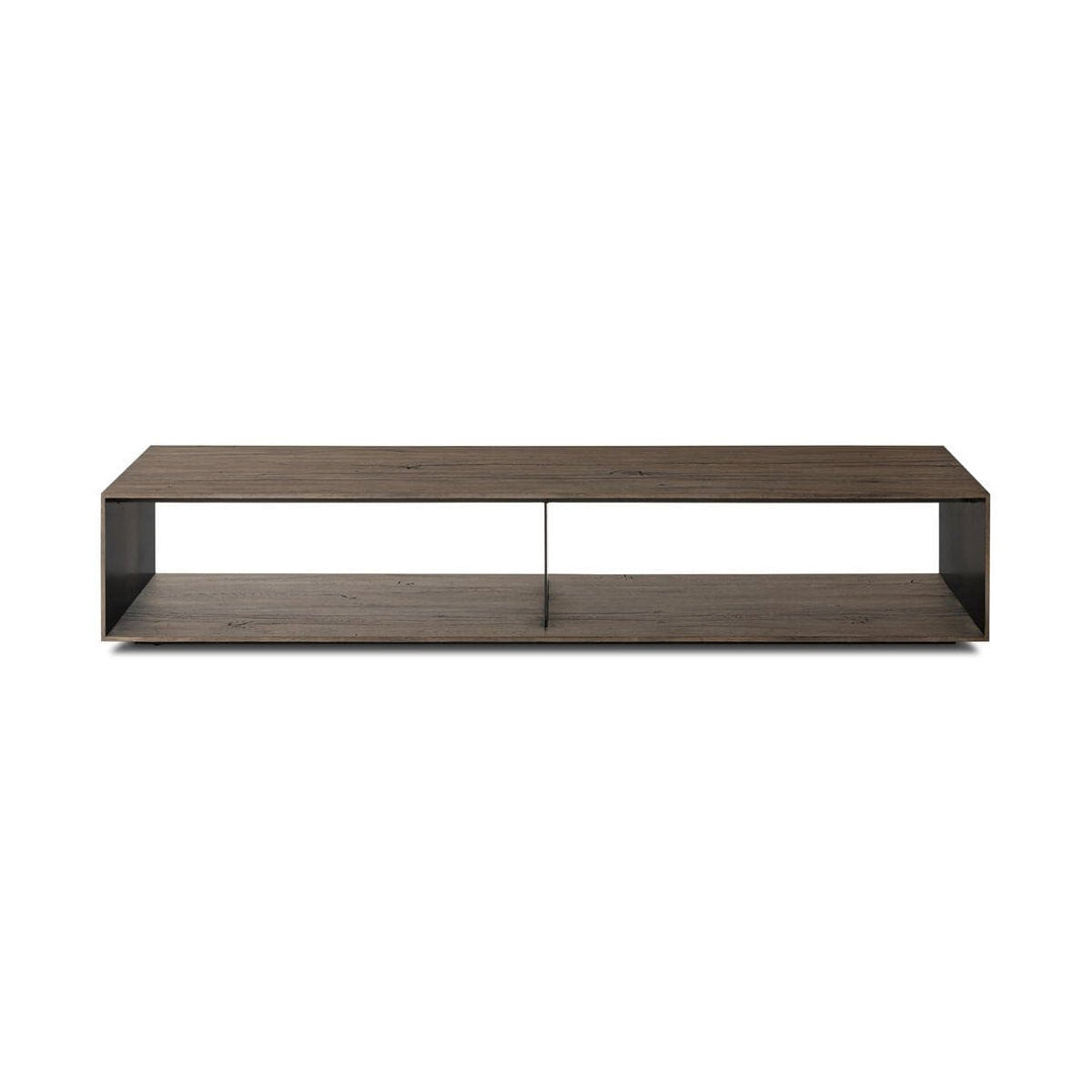 Odell Large Rectangle Coffee Table - Grey Reclaimed French Oak