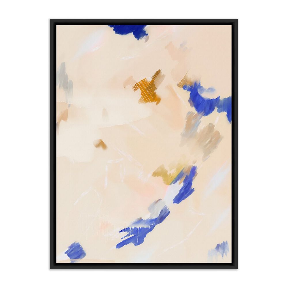 Wall Art Unfolding No 2 By Patricia Vargas - 40"X60" - Black Maple Floater