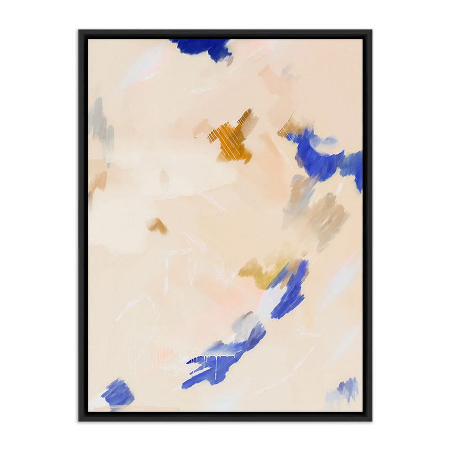 Wall Art Unfolding No 2 By Patricia Vargas - 40"X60" - Black Maple Floater