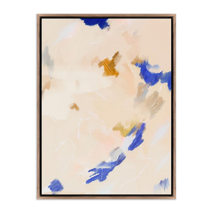 Wall Art Unfolding No 2 By Patricia Vargas - 24"X32" - Rustic Walnut Floater