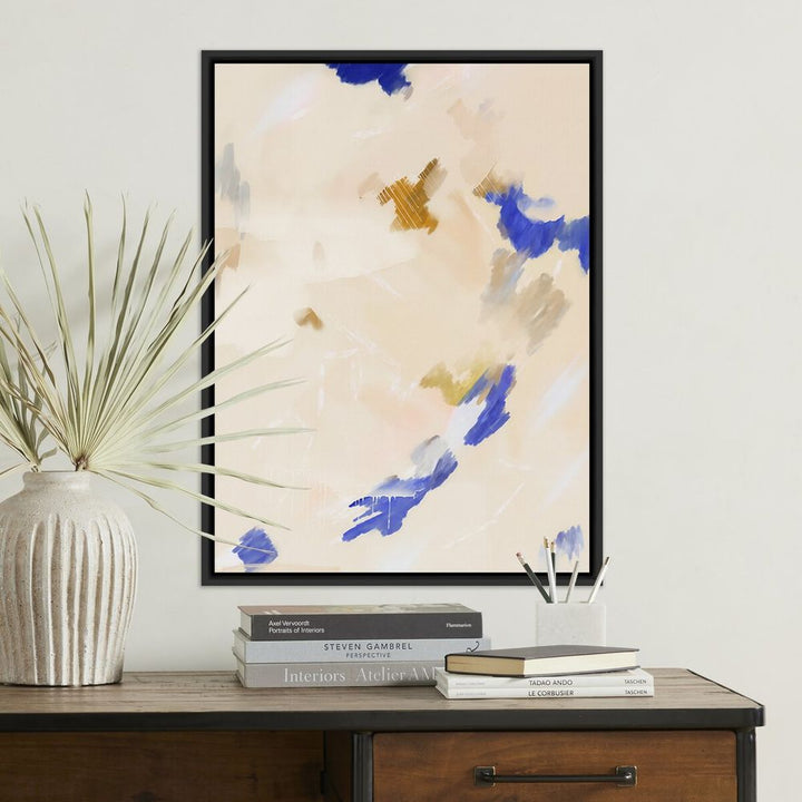 Wall Art Unfolding No 2 By Patricia Vargas - 30"X40" - Black Maple Floater