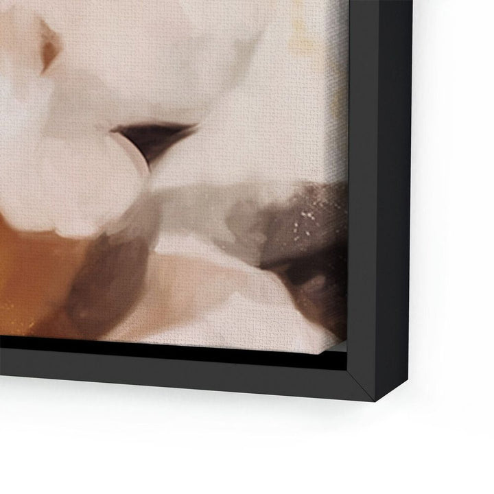 Wall Art Clay By Patricia Vargas - 60"X40" - Black Maple Floater