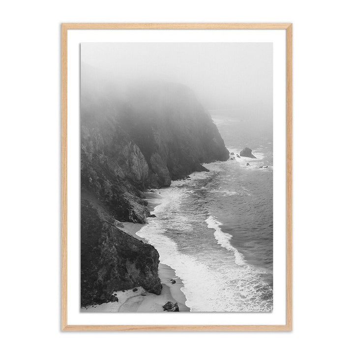 Wall Art Escape/Big Sur, Ca By Wesley And Emma Teague - 30"X40" - White Oak
