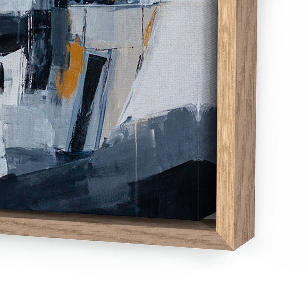 Wall Art To Be Free By Melanie Biehle - 32"X32" - White Oak Floater