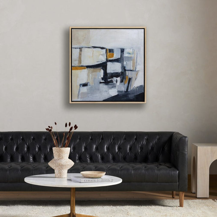 Wall Art To Be Free By Melanie Biehle - 32"X32" - White Oak Floater