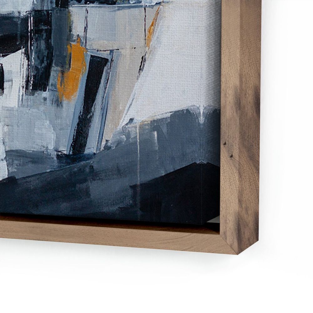 Wall Art To Be Free By Melanie Biehle - 24"X24" - Rustic Walnut Floater