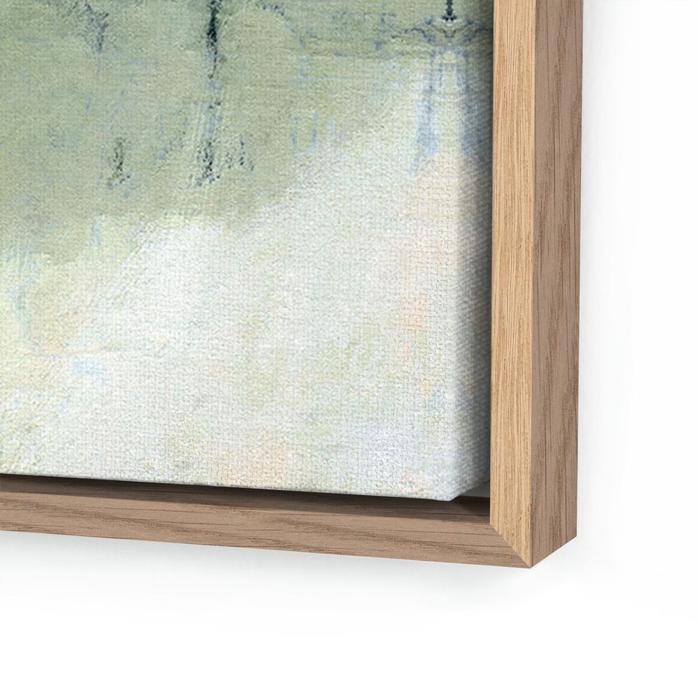 Wall Art Savor By Melanie Biehle - 40"X40" - White Oak Floater