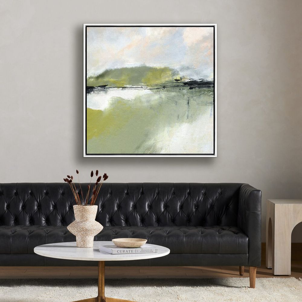 Wall Art Savor By Melanie Biehle - 40"X40" - White Maple Floater