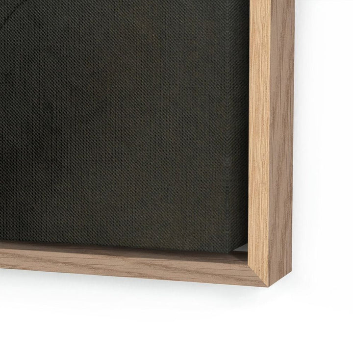 Wall Art By Chance By Karen Covey - 32"X32" - White Oak Floater