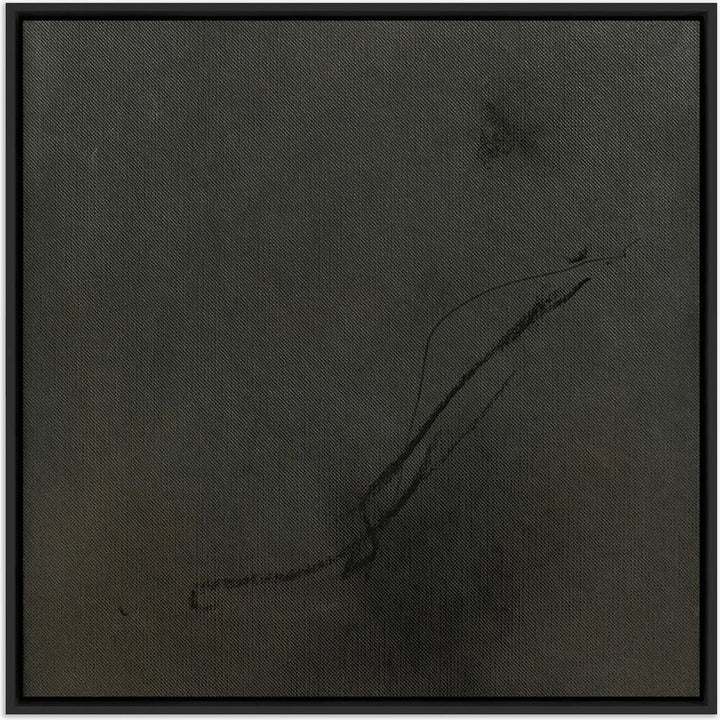 Wall Art By Chance By Karen Covey - 24"X24" - Black Maple Floater
