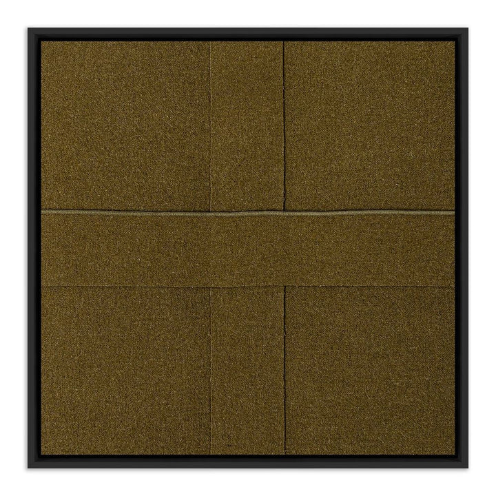 Wall Art Wwii By Karen Covey - 32"X32" - Black Maple Floater